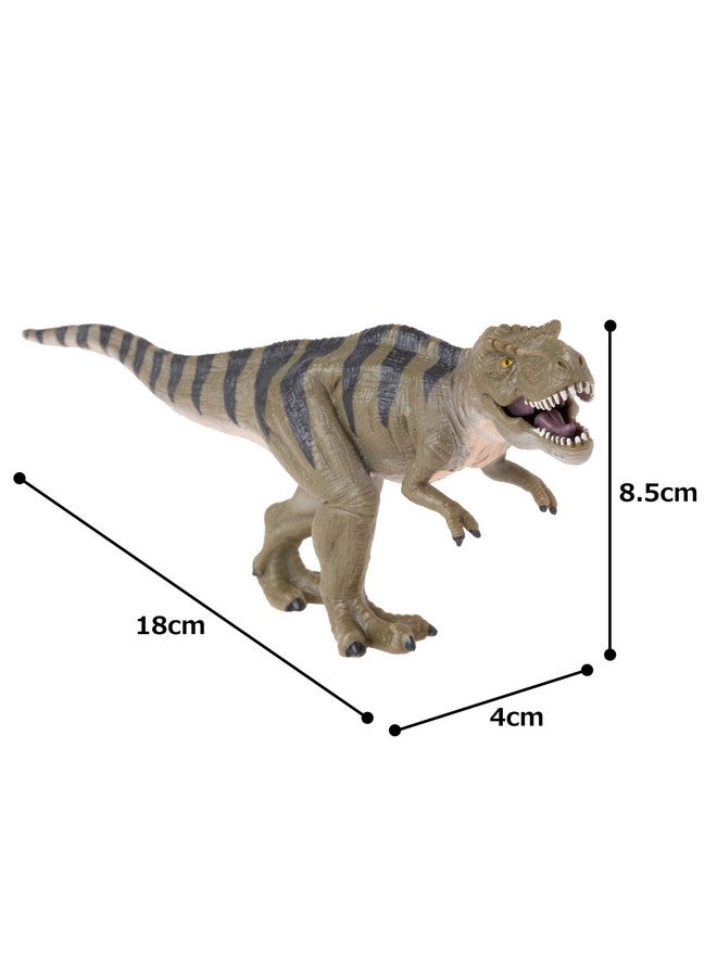 MOJO Tyrannosaurus with Articulated jaw Hand Realistic Dinosaur Toy-Replica Painted Figurine - Image 3