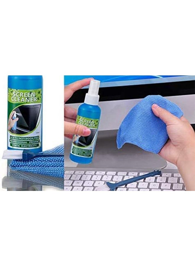 هاند بوس مجموعة تنظيف شاشة جل 3 في 1 لشاشات أجهزة الكمبيوتر المحمولة LCD والهواتف المحمولة وPSP - Image 4