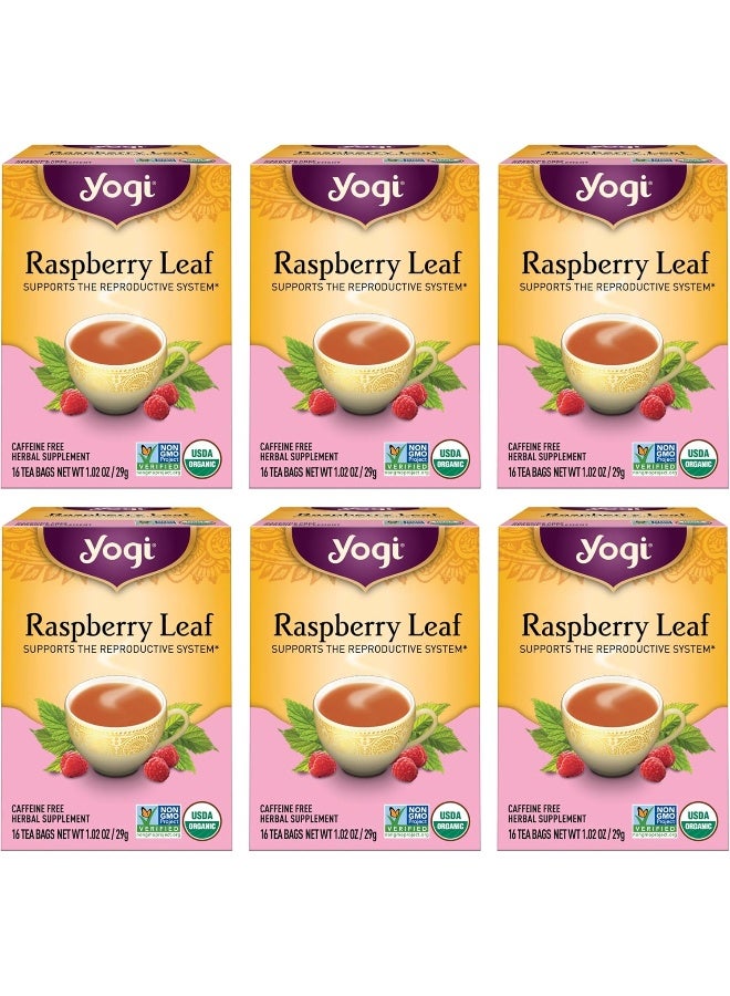 Yogi Woman's Raspberry Leaf Tea - 6 Pack - Image 1