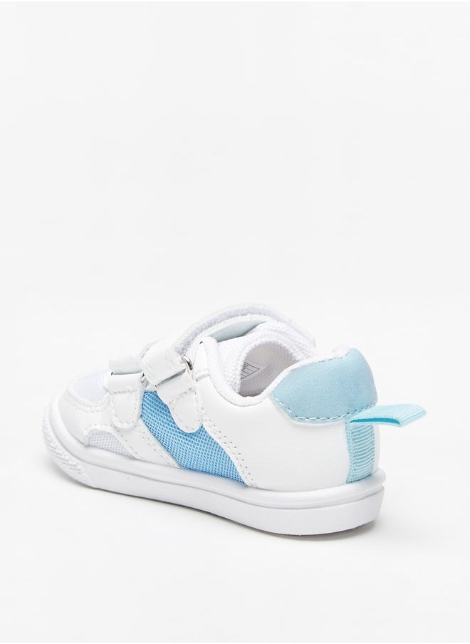 LBL by Shoexpress - Boys Paneled Sneakers with Hook and Loop Closure - Image 1