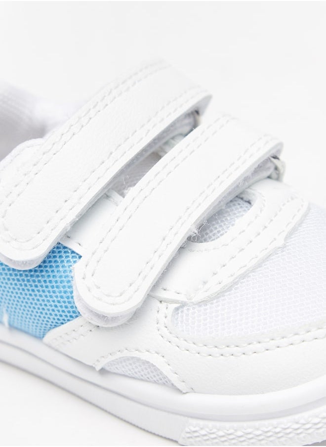 LBL by Shoexpress - Boys Paneled Sneakers with Hook and Loop Closure - Image 1