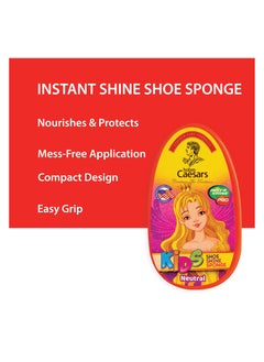 Caesars Caesars Kids Shoe Shine Sponge, Girls  - Image 2