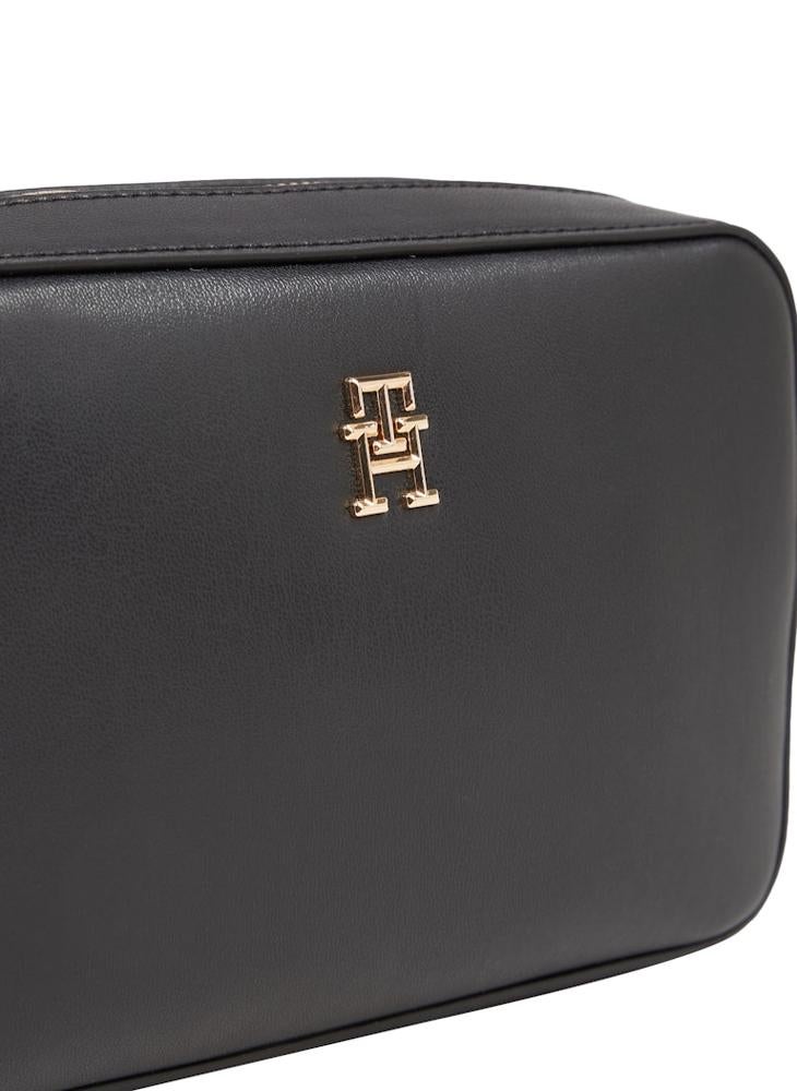 TOMMY HILFIGER Logo Detail Top Handle Flap Over Crossbody  - Image 3