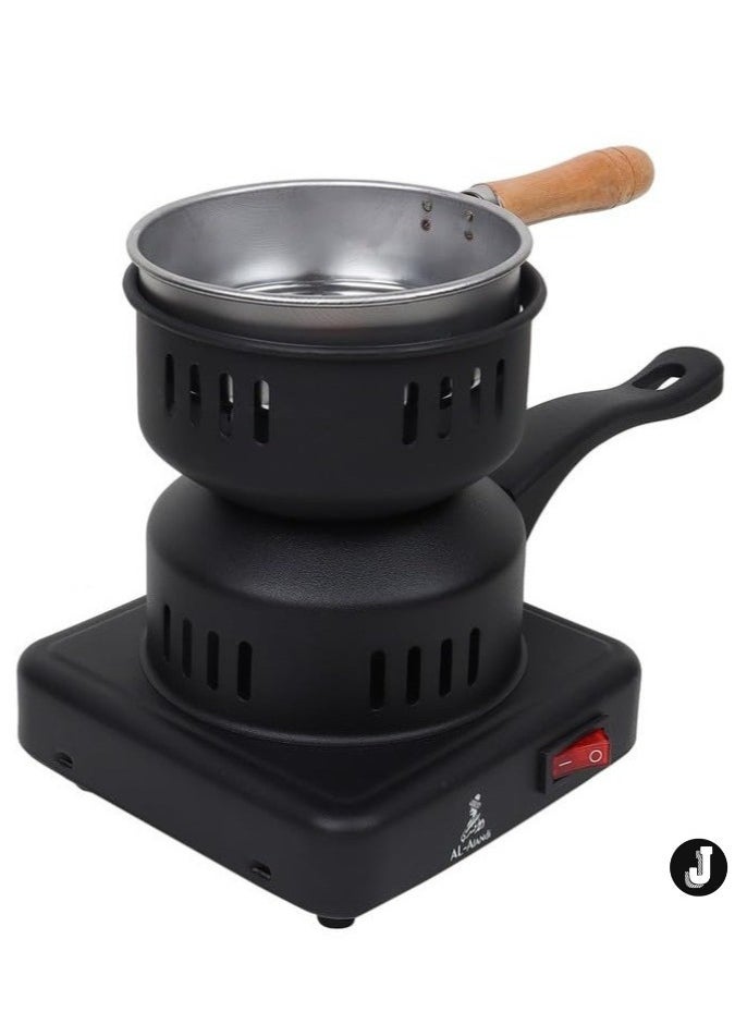 JAJEEK "NEW Electric Charcoal Burner & Lighter – Efficient Hot Stove Tool for Quick Heating (Black)"  - Image 1