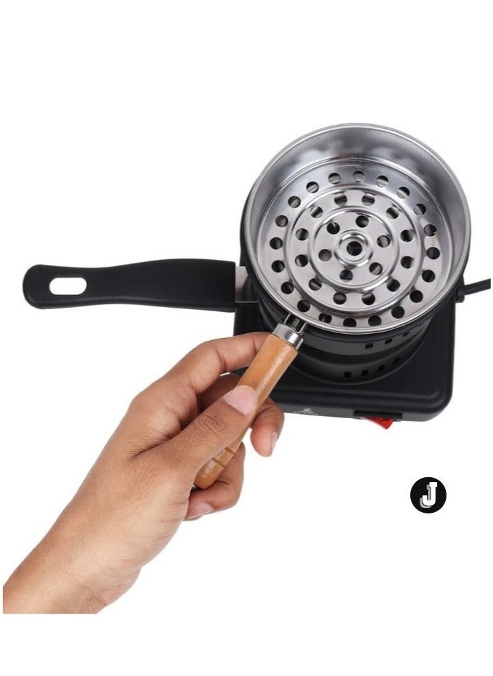 JAJEEK "NEW Electric Charcoal Burner & Lighter – Efficient Hot Stove Tool for Quick Heating (Black)"  - Image 2