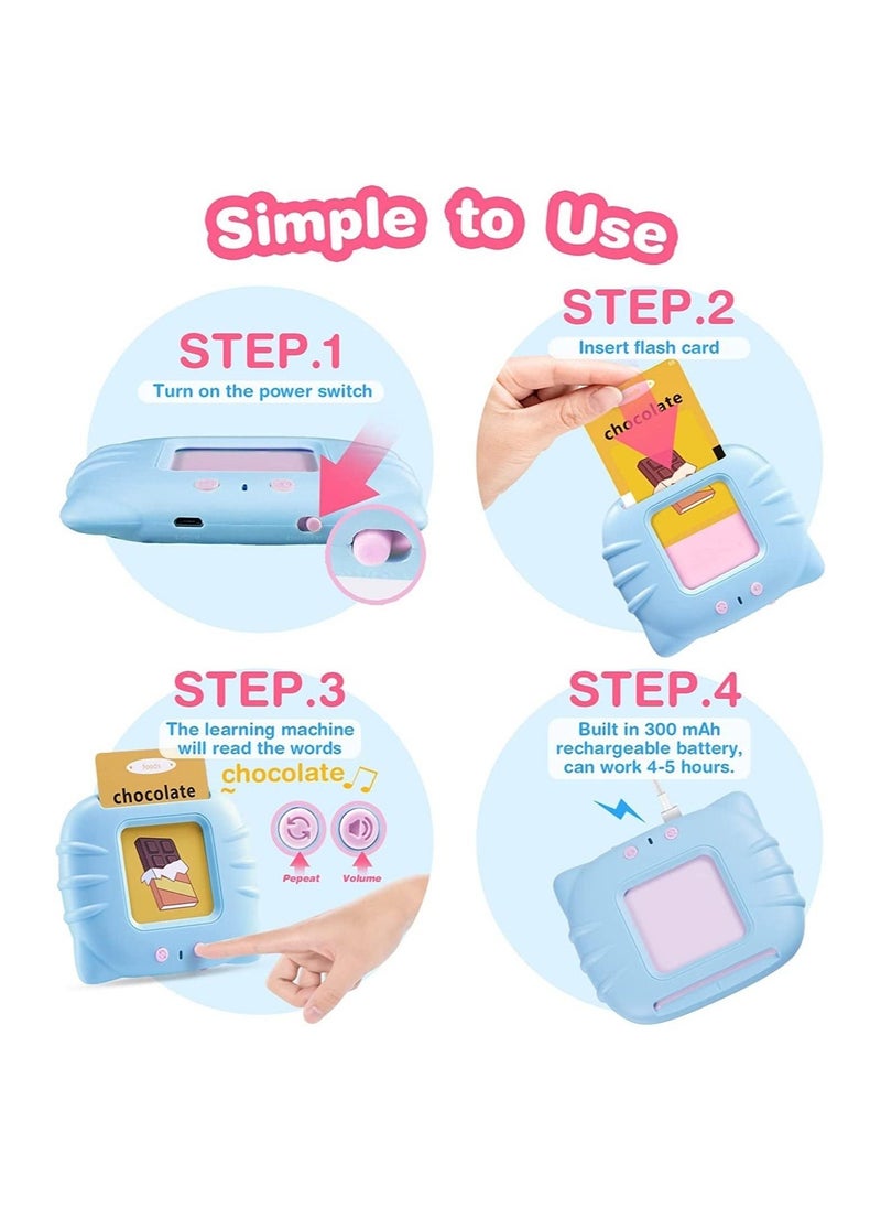 ELTRAZONE Educational Flash Cards for Toddlers 2-4 Years - 112 Talking Cards, Learning Animals, Shapes, Colors - Image 2