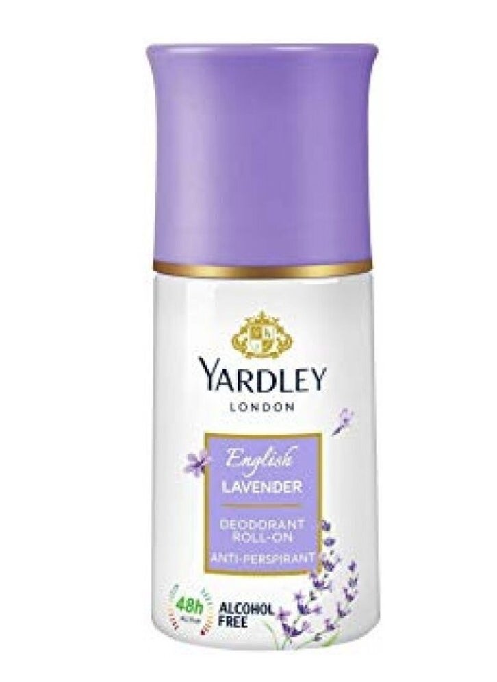 Yardley Ladies English Lavender Deodorant Rollerball 1.7 oz Fragrances  - Image 1