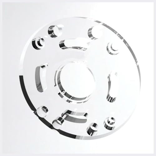Auaurly 1 PC Clear Round Sub Base Replaces DNP613 Compatible with DWP611,DCW600B Compact Routers,Durable Router Base Plate Replacement - Image 5