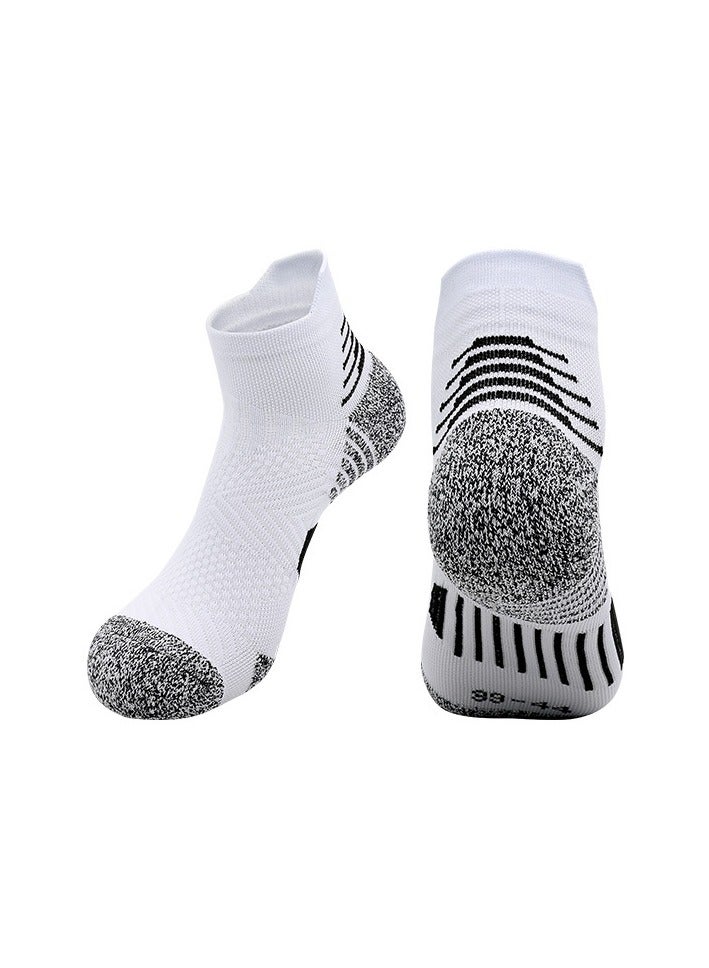 KUYING Fashion Anti Slip Breathable Sports Socks Five Piece Set 
