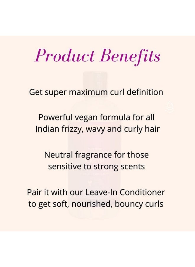 SugarBoo Curls Soft Hold Curl Defining Cream (100ml) for Dry, Frizzy, Wavy, Curly Hair. Vegan & CG Friendly. No Parabens, Sulphates & Other Nasties - Image 4
