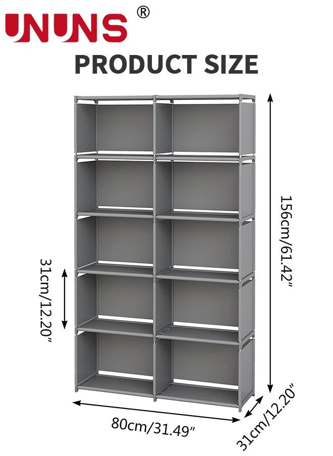 Bookshelves,10 Cube Bookcases,Assembled Storage Rack,Vertical File Cabinet Bookshelf,Organizer Shelves For Book Toys Clock,Vertical Cabinet Bookcase For Bedroom/Study Room/Living Room/Office - pzsku/Z1ED8CFEA28336E991931Z/45/_/1721981421/5c7a39d1-90be-4296-b6ac-a2dc4b3bf4fa