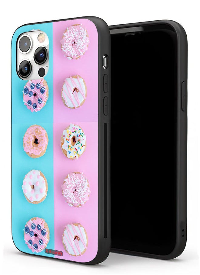 Tolwak Apple iPhone 11 Pro Max Protective Case Heather Donuts  - Image 1