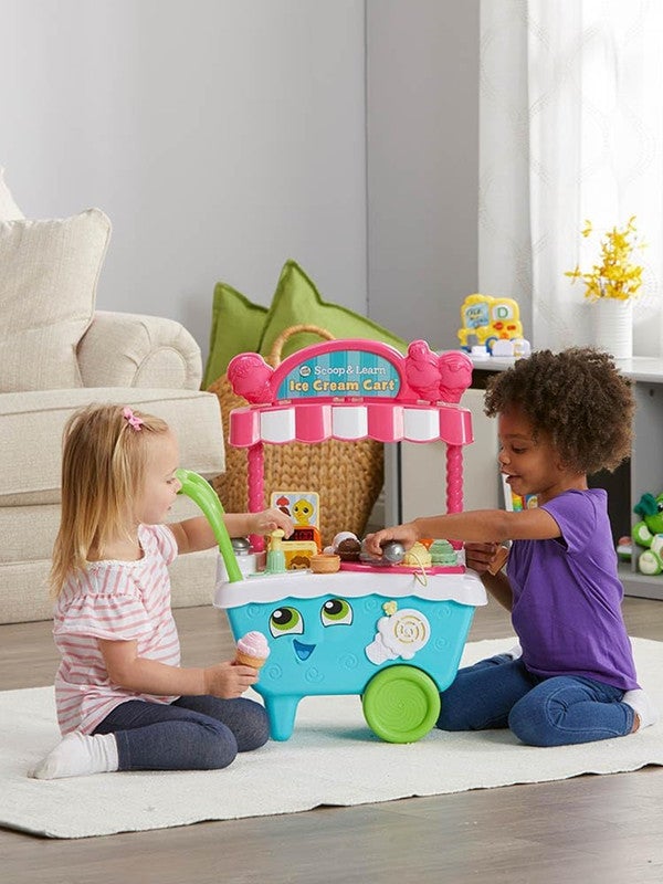 LeapFrog VTech Scoop & Learn Ice Cream Cart, Interactive Learning Toy for Toddlers, Teaches Counting, Colors, and Ice Cream Making Fun, Ideal for Kids Aged 2–5 Years - Image 5