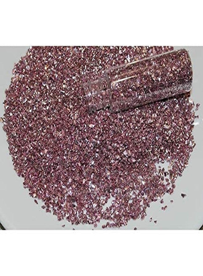 Get Inspired Jazzy Pink Glass Glitter Flakes 80gms - Image 3