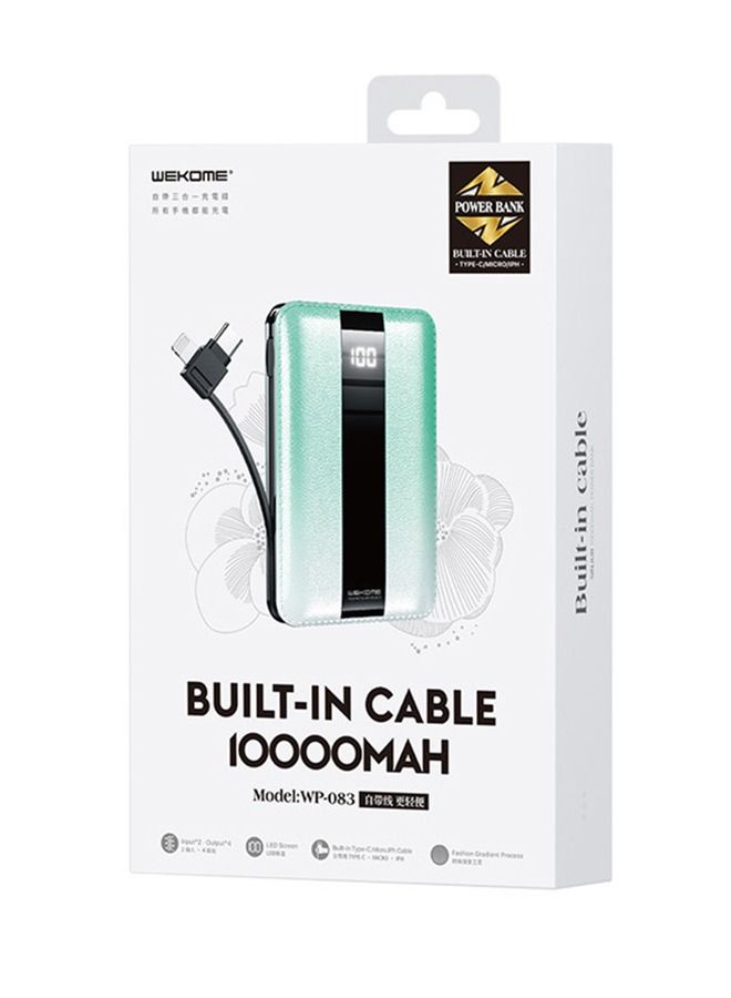 ويكومي سلسلة سنجور بنك طاقة سلكي 10,000 مللي أمبير النسخة المحدثة WP-83NG - Image 4