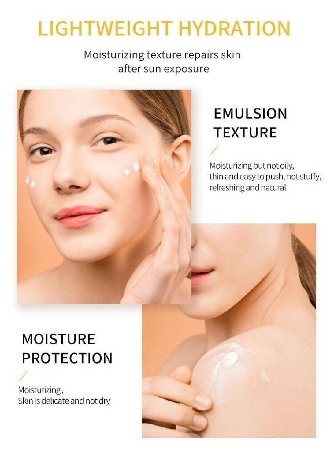RASHELL After Sun Cream Aloe Vera & Vitamin E  SOOTHING & COOLING GEL  60g  - Image 2