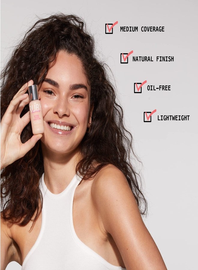 روبي كيسيز كريم أساس روبي كيسز السائل، تغطية متوسطة، خفيف الوزن، لمسة نهائية طبيعية، مكياج وجه لجميع أنواع البشرة، مكياج كوري (لون طبيعي باهت) - Image 3