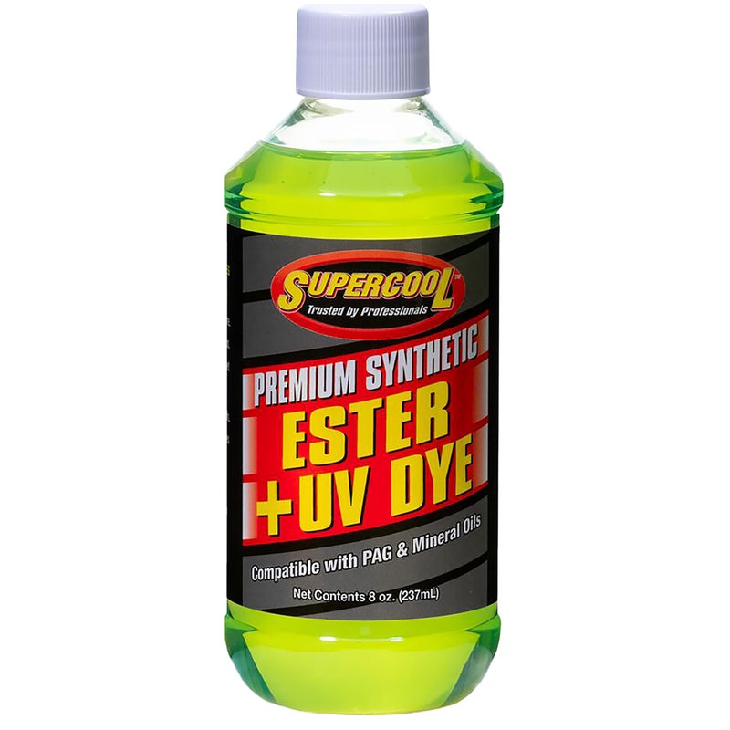TSI Supercool E8 Ester Oil with UV Dye 8oz 1Pack - Image 2