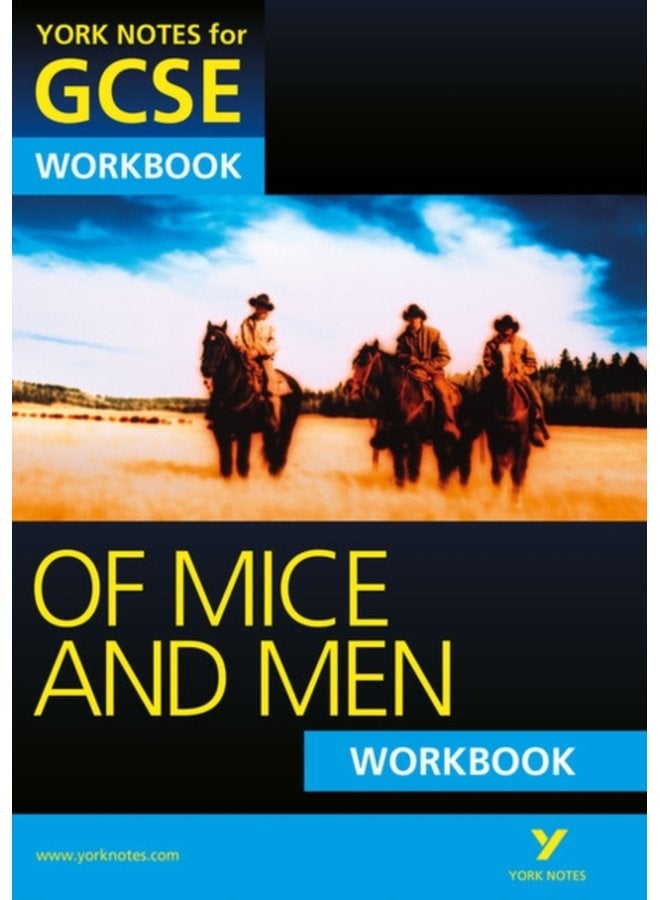 Of Mice and Men York Notes for GCSE Workbook Grades A G - Paperback