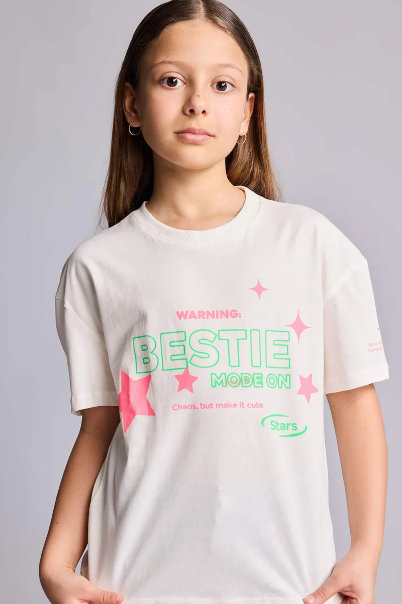 ديفاكتو Slogan Short Sleeve T-Shirt