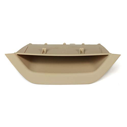 GZYF for BMW X3 X4 Door Armrest Cover,Car Interior Door Handle Pull Trim, Driver Side Container Trim Door Armrest Handle Storage Box Cover for BMW X3 F25 2010-2016, X4 F26 2014-2017,Beige - Image 1
