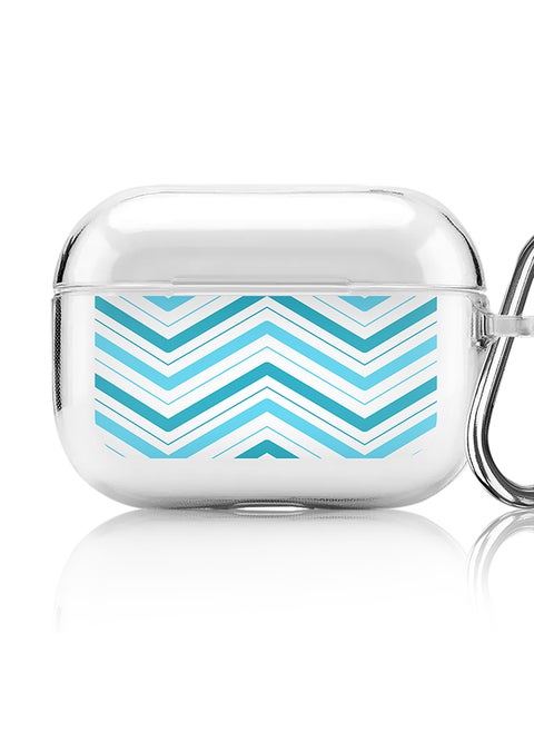 Classic Clear printed Case for Apple AirPods Pro 2nd Generation Thin Transparent Cover [Designed for Apple AirPods Pro 2nd Generation] - Only way is Up