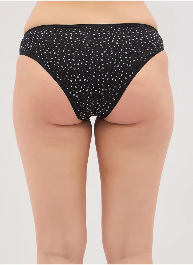 Clovia Clovia Pack of 3 - Low Rise Bikini Briefs