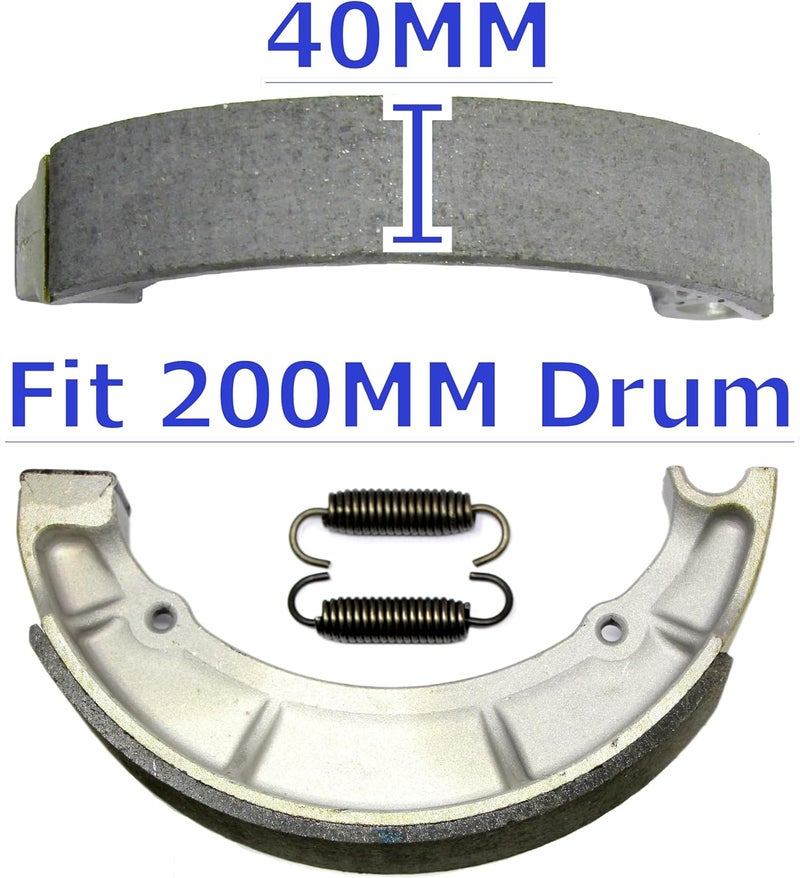 Master Chen Front Brake Pads and Rear Shoes for Yamaha V Star 650 Classic and Silverado - Image 4