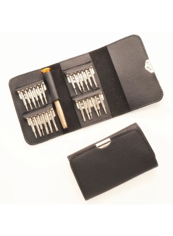 Wallet screwdriver set, precision screwdriver tool kit for PCs, glasses, mobile phones, and watches - Image 1