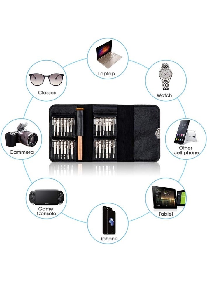 Wallet screwdriver set, precision screwdriver tool kit for PCs, glasses, mobile phones, and watches - Image 2