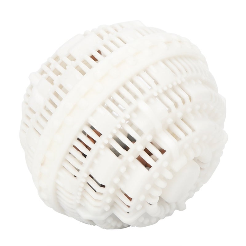 Household Laundry Ball: White Ceramic Particle Infused - Eco-Friendly No-Detergent Stain Removal & Antibacterial Laundry Ball for Home Household Use - Image 5