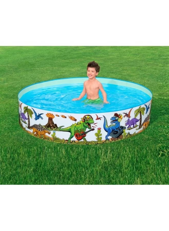 بست واي مسبح اطفال جاهز بدون نفخ وسهل التركيب - مقاس (1.83m × 38cm) - Image 2