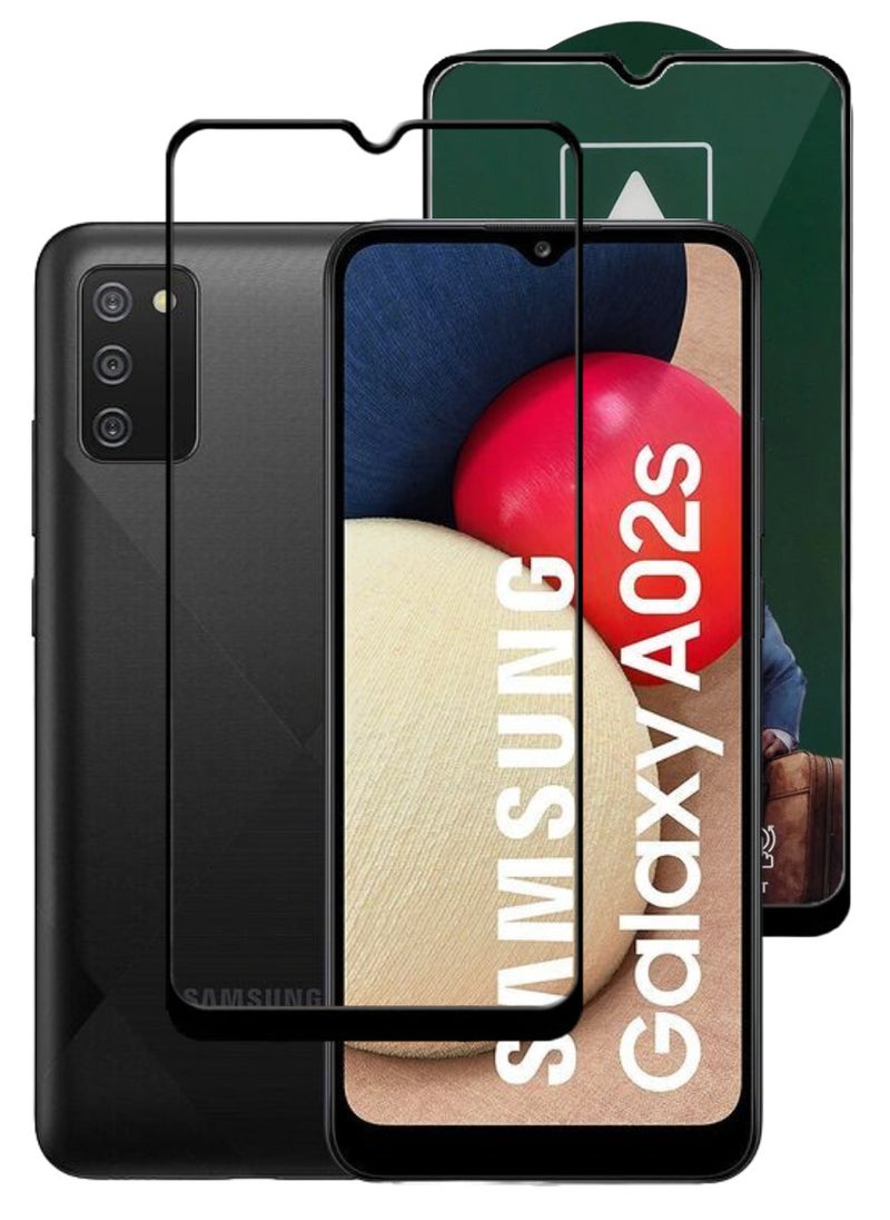 ACLIX Antistatic ESD Dustproof Premium Quality High Definition Tempered Glass Screen Protector Designed For Samsung Galaxy A02s - Image 1