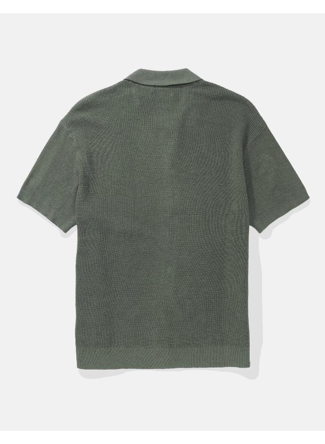 American Eagle AE Sweater Polo shirt - Image 2