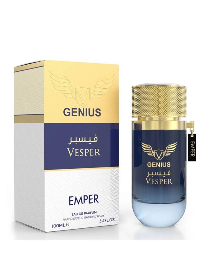 امبر عطر جينيوس فيسبر للرجال، 100 مل - Image 1