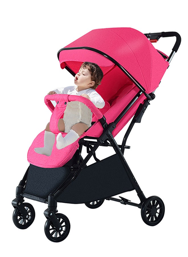 GOOTOY Auto Baby Stroller, Can Sit And Lie, Lightweight Single Stroller, Foldable And Portable Pram WIth Big Storage Basket, Travel Stroller For Newborn - Image 1