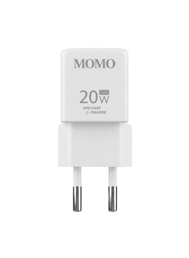 مومو شاحن جداري سريع 20 وات MO-066607 - أداء فائق وموثوق - Image 4
