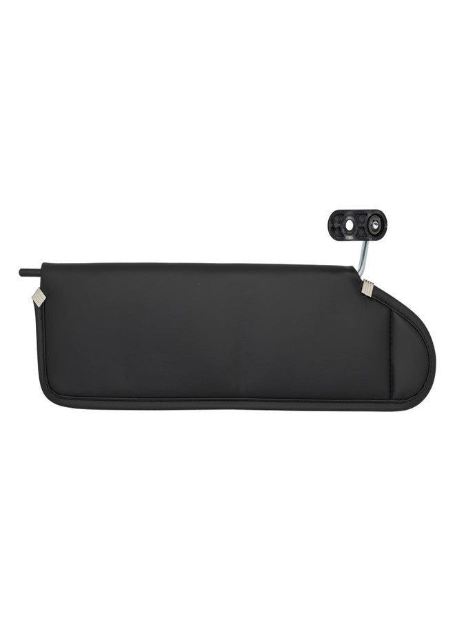 NHILES Left Driver Side Sun Visor Fits for Jeep Wrangler 2003 2004 2005 2006 Replacement Sun Shade # 5HD811X9AC (Black) - Image 4