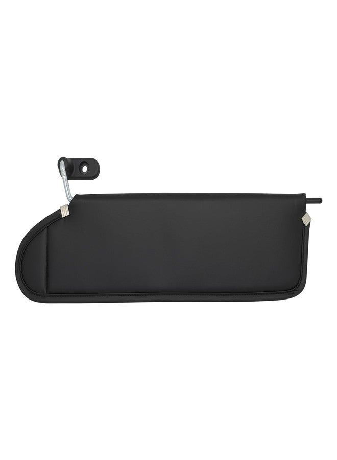 NHILES Left Driver Side Sun Visor Fits for Jeep Wrangler 2003 2004 2005 2006 Replacement Sun Shade # 5HD811X9AC (Black) - Image 1