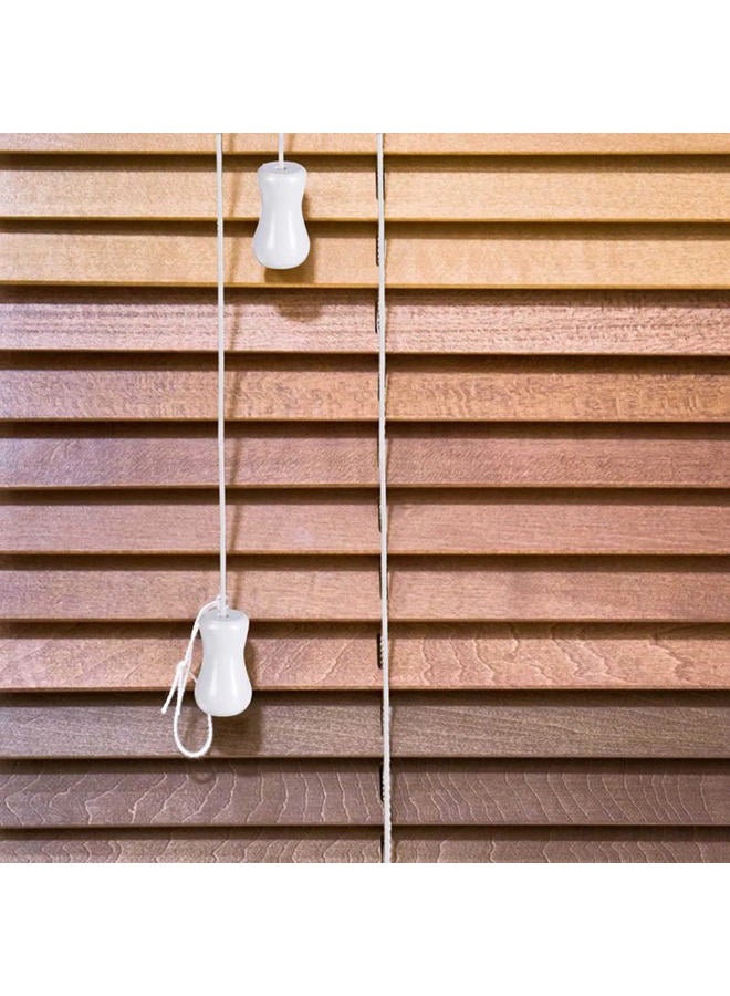 AXLIZER 1PC 2mm Braided Shade Roller Blinds Cord White Pull String Rope, Blinds Lifting Rope, Braided Lift Shade Cord for Aluminum Blind Shade Repair and DIY Crafts Projects - Image 5