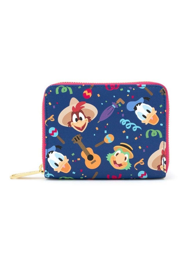 Loungefly X Disney Three Caballeros Zip Around Wallet (Multi One Size) - Image 1