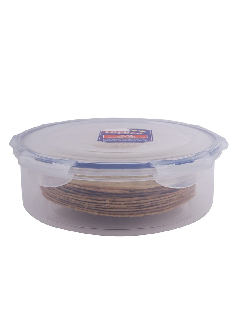 Lock  Lock Round Storage Container  Clear 25 L