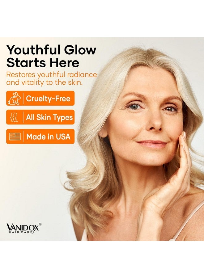 VANIDOX Super C Serum for Women Over 70, All-In-One Formula, Made in USA, Hydrates, Firms, Lifts, and Targets Wrinkles, Age Spots, and Fine Lines, Vitamin C Serum (1fl oz) - Image 5