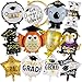 YOTHORN 12 Pcs Graduation Party Balloons Congrats Grad Aluminum Foil Balloons 2026 Graduation Party DecorationsGraduations Foil Balloons for College High School 2026 Graduations Party Supplies - Image 3