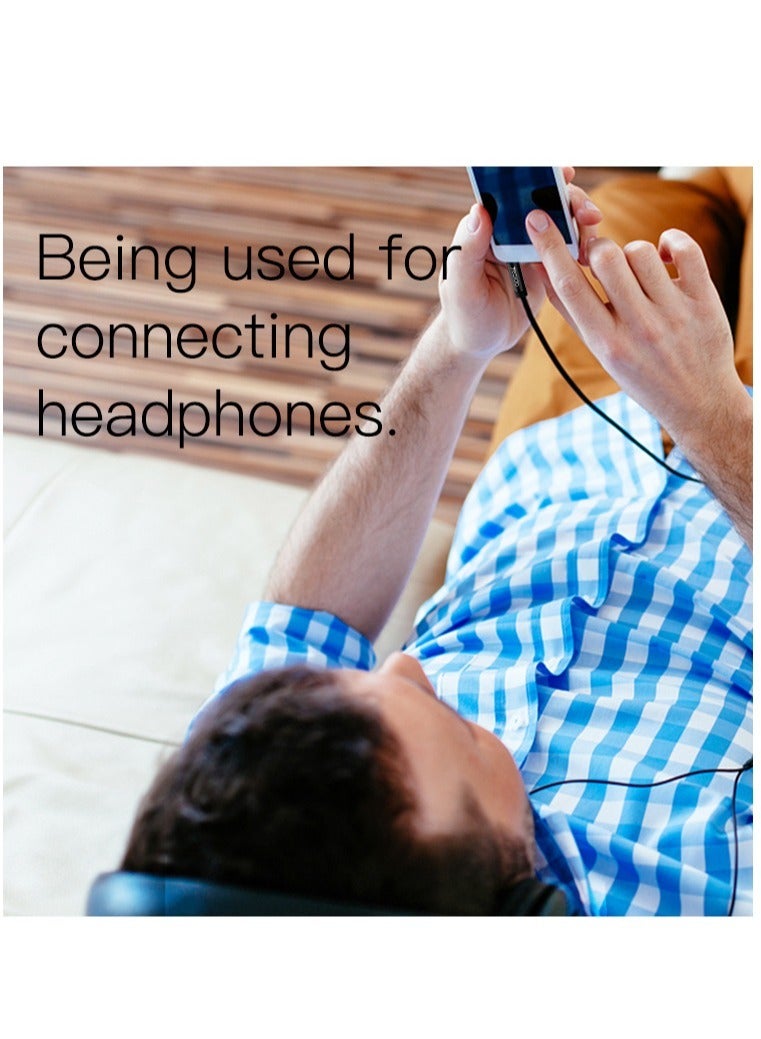 Yesido Nylon Braided 3.5Mm To 3.5mm Jack Aux Auxiliar Audio Cable for Tablet MP3 Laptop Phones - Image 4