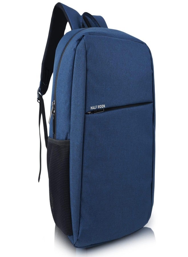 Half Moon 15.6" Laptop Backpack for Men & Women Office & College Bag, Laptop Bags For Men Office Use, Anti-Theft Pocket, Casual Daypack with Padded Laptop Sleeve Lightweight, Water Resistant - Image 3