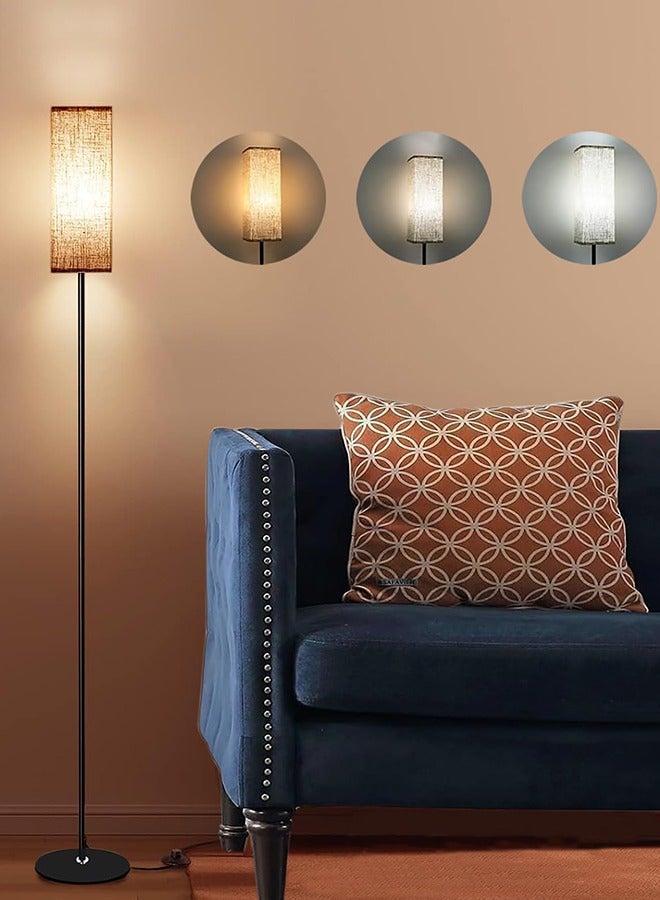 جارلو مصابيح الأرضية لغرفة المعيشة ، مصباح LED الوقوف الحديث قراءة ضوء 3 درجات حرارة لون قابلة للتعديل مصابيح جنب السرير لغرفة النوم غرفة المعيشة ديكور المكتب - Image 1