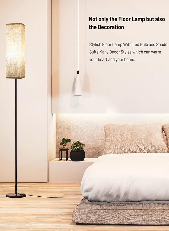 جارلو مصابيح الأرضية لغرفة المعيشة ، مصباح LED الوقوف الحديث قراءة ضوء 3 درجات حرارة لون قابلة للتعديل مصابيح جنب السرير لغرفة النوم غرفة المعيشة ديكور المكتب - Image 5