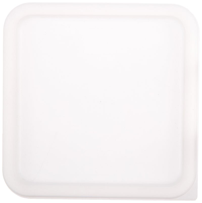 Winco PE Square Cover, Fits 6 and 8-Quart, White - Image 4