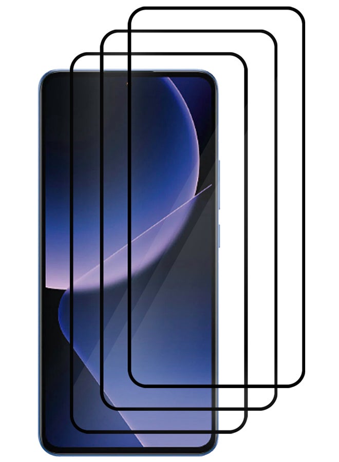 CATANES 3 Packs For Xiaomi 13T Pro Screen Protector Tempered Glass with 9H Hardness Anti-Scratch Glass flim Premium HD Clarity  - Image 2